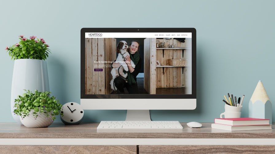 Blog - New Website - Heart Dog